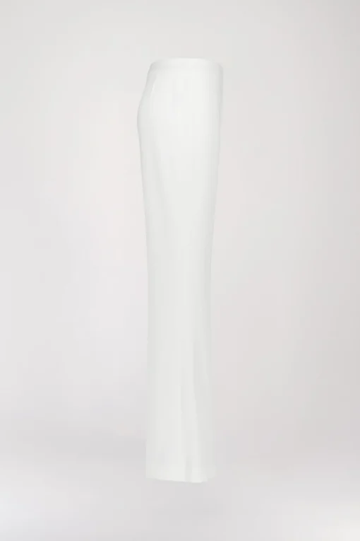 Pantalon fluide blanc cassé