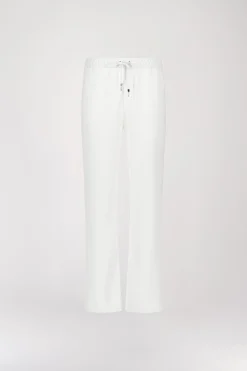 Pantalon fluide large blanc cassé