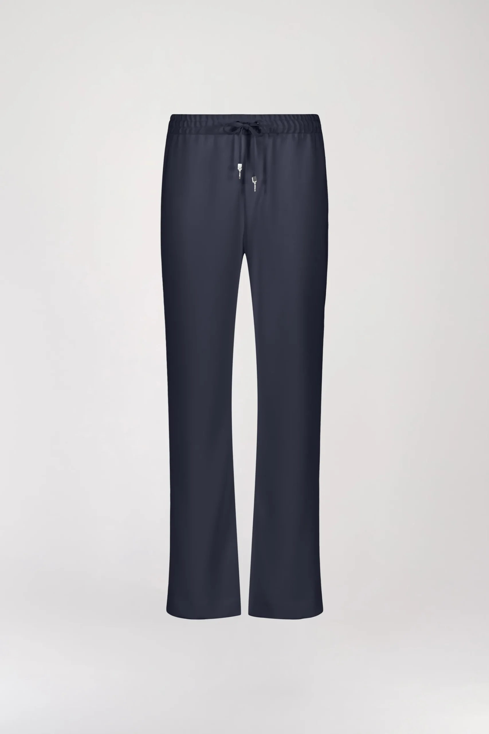 Pantalon fluide large marine