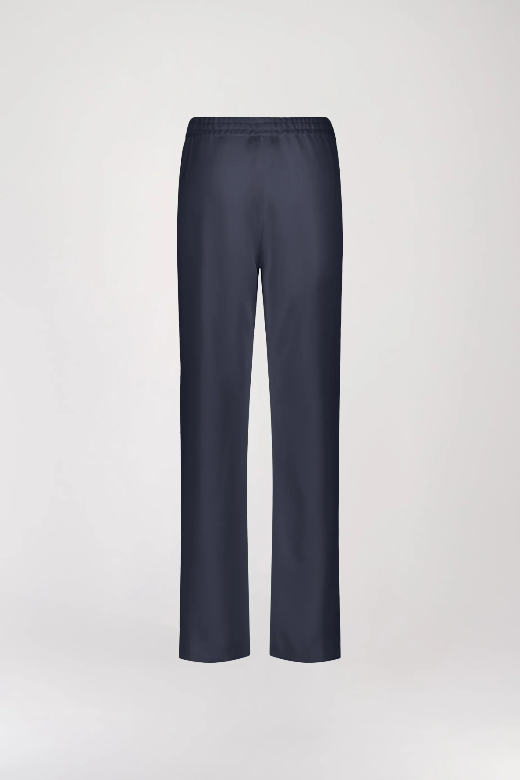 Pantalon fluide large marine