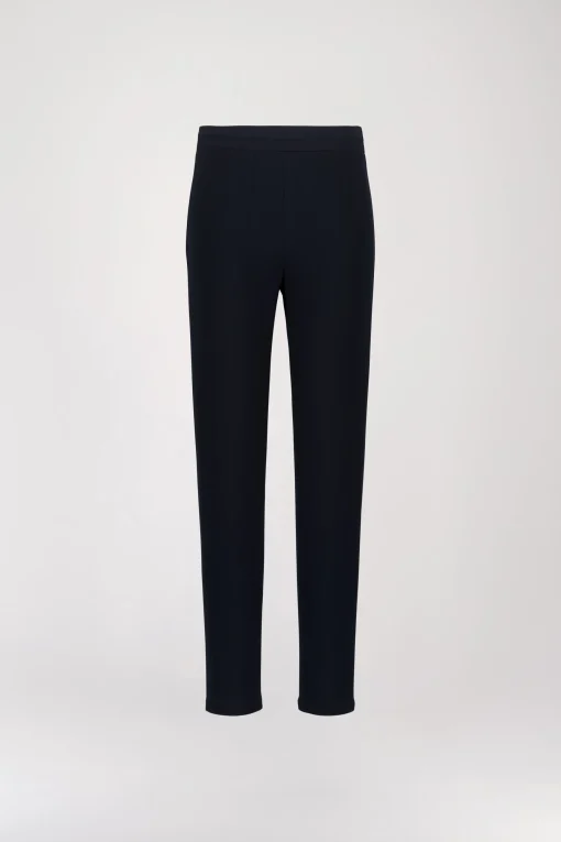 Pantalon legging à pince marine