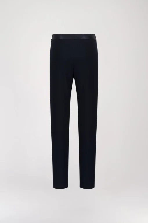 Pantalon legging à pince marine