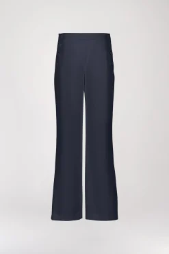 Pantalon évasé à pont marine