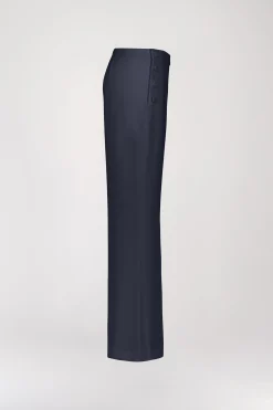 Pantalon évasé à pont marine