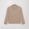 Pull col montant semi-oversize