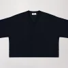 Pull col V oversize marine