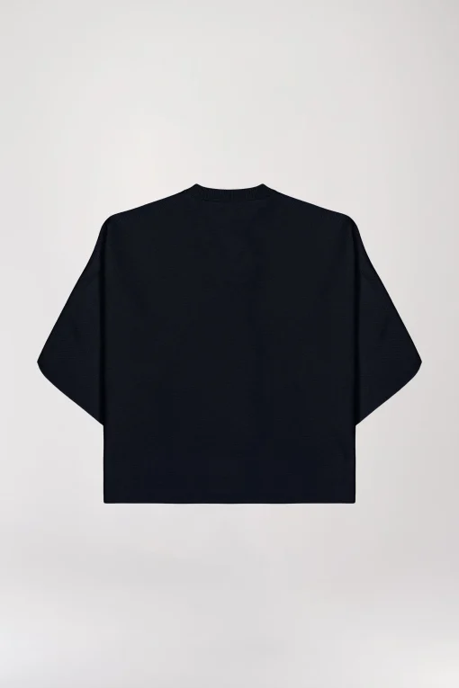 Pull col V oversize marine