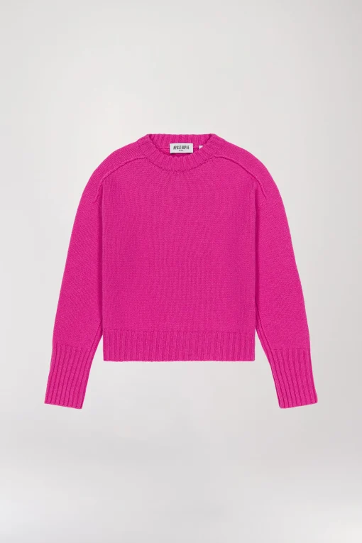 Pull oversize fuchsia