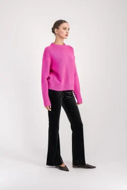 Pull oversize fuchsia