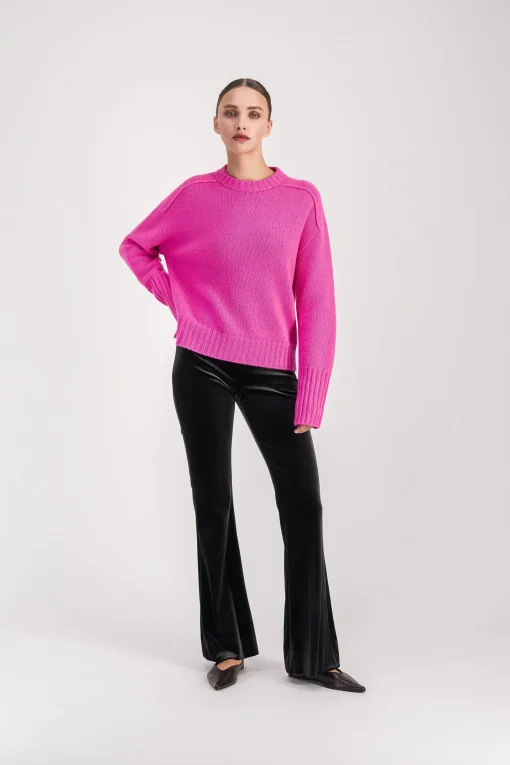 Pull oversize fuchsia