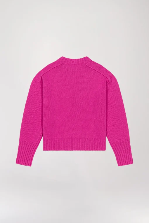 Pull oversize fuchsia