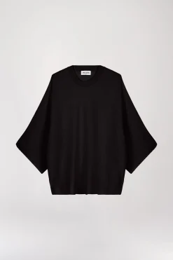 Pull poncho ebene