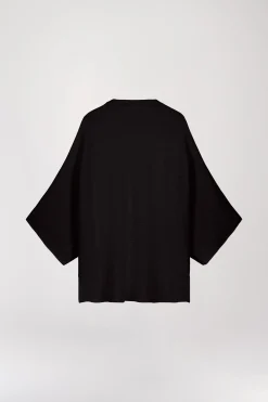 Pull poncho ebene