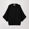Pull poncho noir