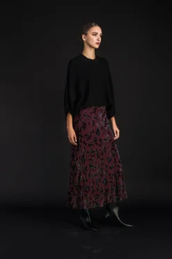 Pull poncho noir