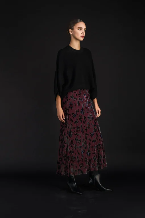 Pull poncho noir