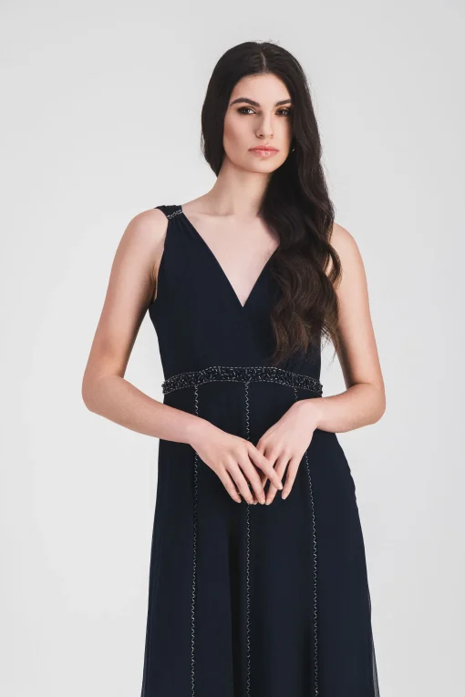 robe empire en marine