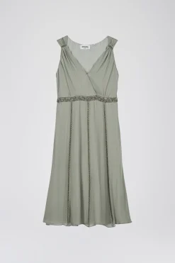 Robe empire en sauge