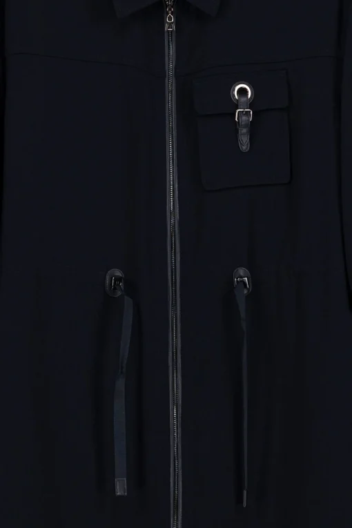 Robe surchemise courte marine