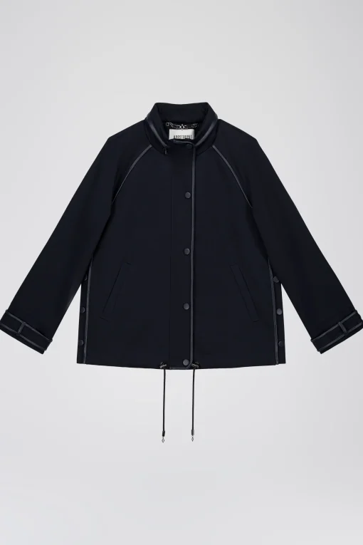Trench court en coton imperméable