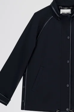 Trench court en coton imperméable