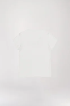 T-shirt en lin blanc