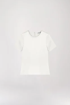 T-shirt en soie blanc