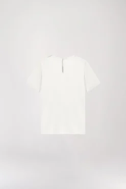 T-shirt en soie blanc