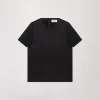 T-shirt en soie noir