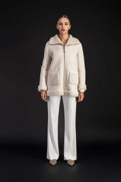Veste aviateur beton