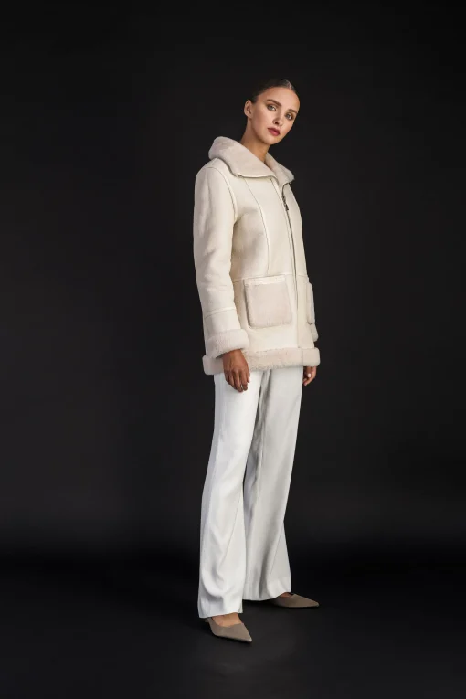 Veste aviateur beton
