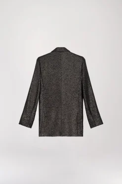 Veste Canon de Fusil à Col Tailleur