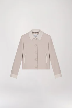 Veste chemise courte beton
