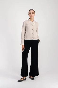 Veste chemise courte beton
