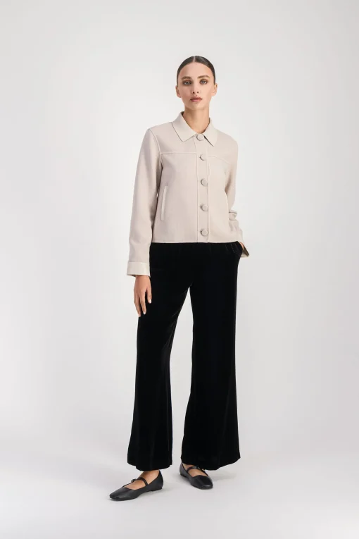 Veste chemise courte beton