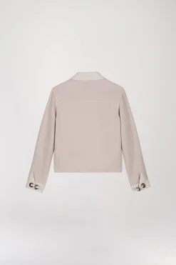 Veste chemise courte beton
