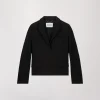 Veste Courte Col Tailleur