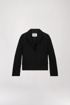 Veste Courte Col Tailleur