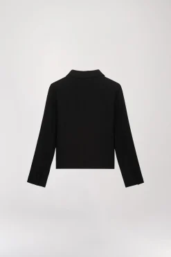 Veste Courte Col Tailleur