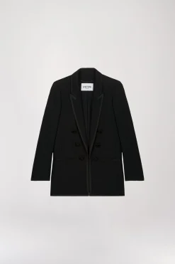 Veste Noire Bord à Bord