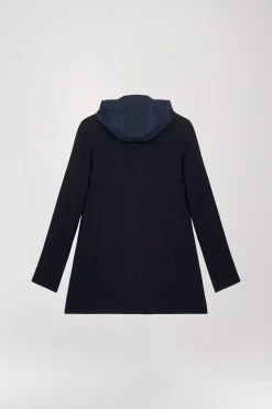 Veste trompe-l'œil marine